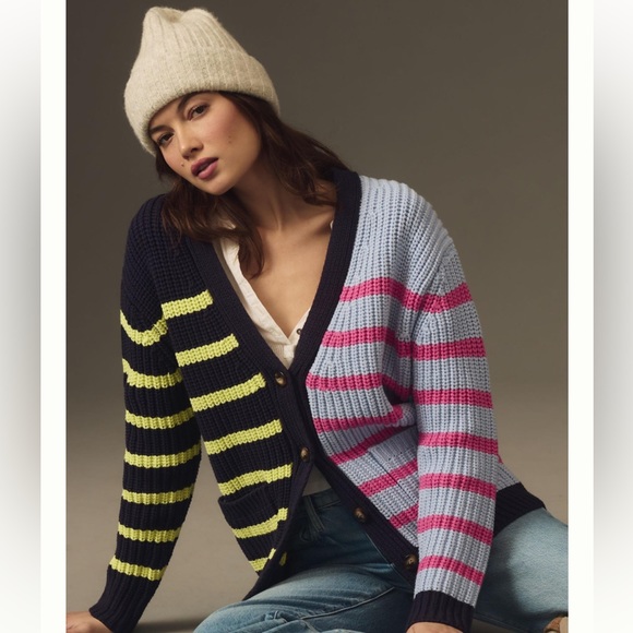 Anthropologie multicolor cardigan *New w tags* - Picture 7 of 10